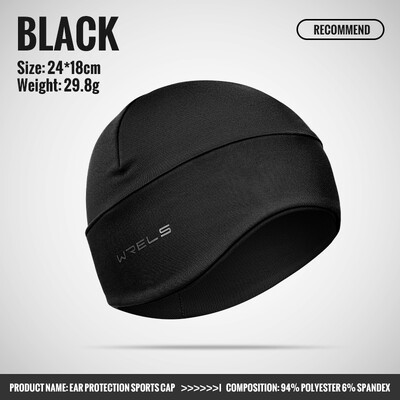 WRELS žieminės kepuraitės, atsparios vėjui, prakaitą sugeriančios, moteriškos minkštos šiltos lauko kepurė Bėgimas Slidinėjimas Sportinis Pupytė Rudeninė Žieminė Kepurė