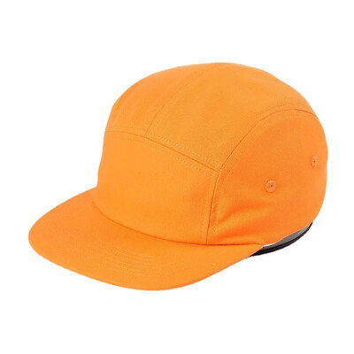 Új mosott pamut 5 panel tiszta színű baseball sapka tervező sapka férfi Snapback sapkák csont gördeszka hip-hop női sapka