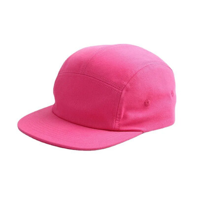 Új mosott pamut 5 panel tiszta színű baseball sapka tervező sapka férfi Snapback sapkák csont gördeszka hip-hop női sapka