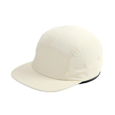 Új mosott pamut 5 panel tiszta színű baseball sapka tervező sapka férfi Snapback sapkák csont gördeszka hip-hop női sapka