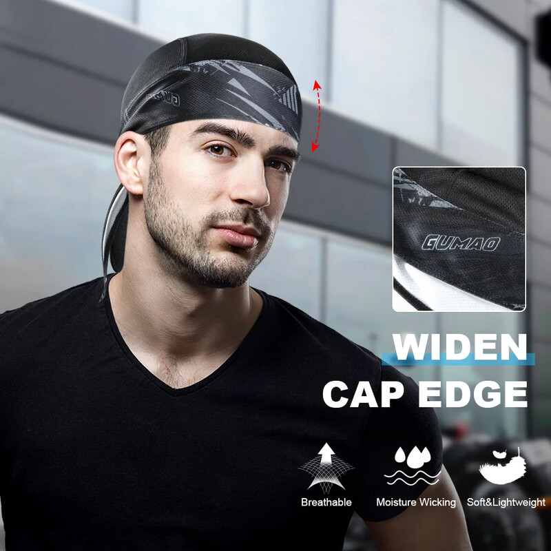Suvine kiirkuivatav jooksumüts Sport Jalgratta nokamüts Piraatmüts Mehed Naiste Õue Jalgrattamatkad Beasball Peasall Bandana Mütsid