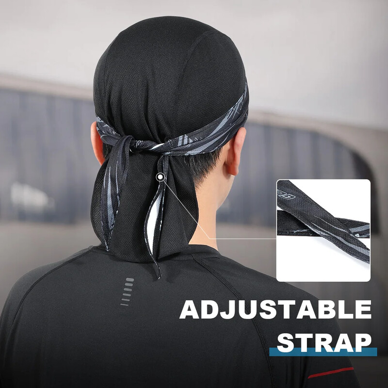 Suvine kiirkuivatav jooksumüts Sport Jalgratta nokamüts Piraatmüts Mehed Naiste Õue Jalgrattamatkad Beasball Peasall Bandana Mütsid