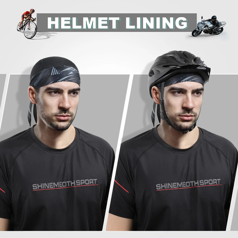 Suvine kiirkuivatav jooksumüts Sport Jalgratta nokamüts Piraatmüts Mehed Naiste Õue Jalgrattamatkad Beasball Peasall Bandana Mütsid