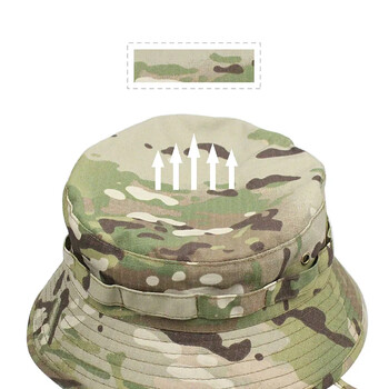 Καμουφλάζ Tactical Cap Boonie Καπέλο Camo Ανδρικά Αθλητικά Υπαίθρια Αθλητικά Κουβάς Ήλιου Καπέλα Ψάρεμα Καπέλα κυνηγιού πεζοπορίας