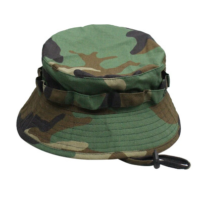Terepszínű taktikai sapka Boonie kalap Camo férfi szabadtéri sport napozósapka horgászat túrázás vadászsapkák