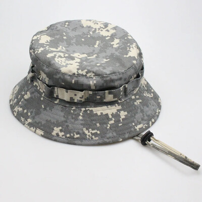 Terepszínű taktikai sapka Boonie kalap Camo férfi szabadtéri sport napozósapka horgászat túrázás vadászsapkák