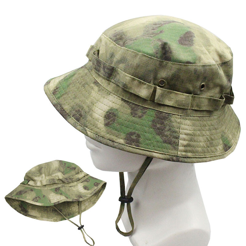 Камуфлажна тактическа шапка Boonie Hat Camo Мъже Спорт на открито Sun Bucket Cap Риболов Туризъм Ловни шапки