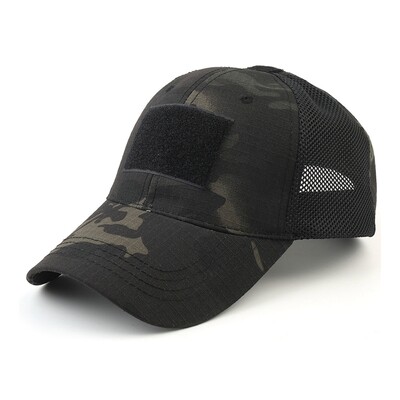 Kültéri terepszínű állítható sapka hálós taktikai Airsoft horgászat vadászat túrázás kosárlabda Snapback sapka férfiaknak felnőtteknek