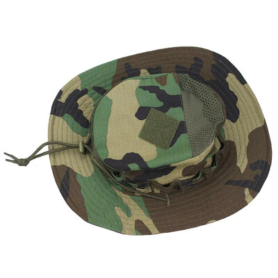 Új taktikai boonie sapka kültéri sport horgászat túra sapka vadászat túrázás kemping Camo napálló kalapok férfi fejfedők