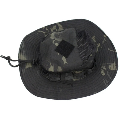 Új taktikai boonie sapka kültéri sport horgászat túra sapka vadászat túrázás kemping Camo napálló kalapok férfi fejfedők