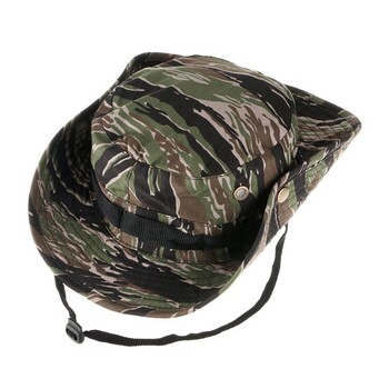 Καπέλο Boonie Outdoor Wide Brim Sun Protect Καπέλο Κλασικό US Combat Army Style Bush Jungle Sun Cap for Fishing Hunting Camping Unisex