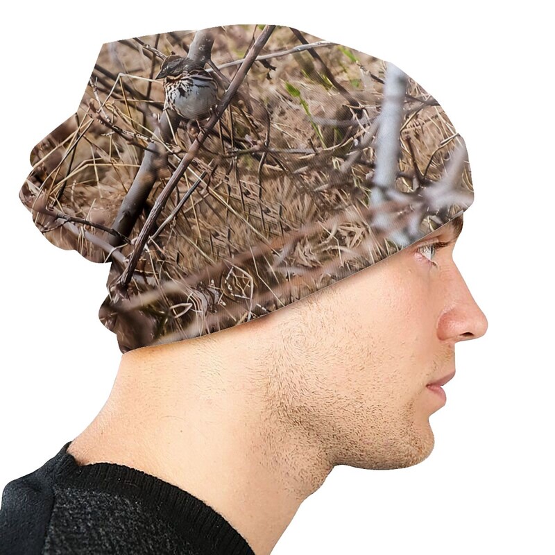 Hunter`s Camouflage Thin Skullies Beanies Есенни пролетни шапки за мъже, жени Камуфлажни ски шапки Шапки с боне