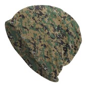 MARPAT Καμουφλάζ Καμουφλάζ Καπέλα ανδρών Γυναικεία Παράγραφος Beanie Ζεστή μόδα Εκατοντάδες Take Ins Πουλόβερ Slouch Hiphop Thin Unisex
