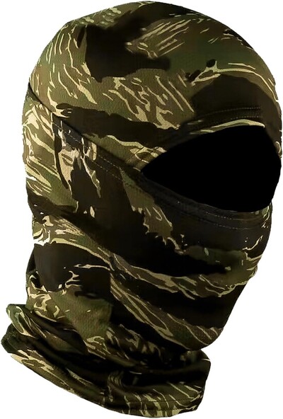 MUSION Fashion Camo Veido kaukė Bandana Balaclava Galvos apdangalai su gobtuvu vyrams Moterų treniruotėms dviračių slidinėjimo vėjui atspari medžioklė