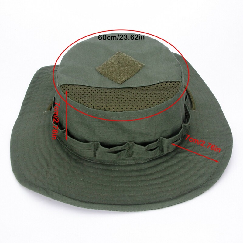 Kamufliažinė Boonie kepurė plataus krašto kibiro skrybėlė vyrams lauke sportinė žvejyba Žygiai Medžioklė Skrybėlė nuo saulės Sulankstoma minkšta kepurė