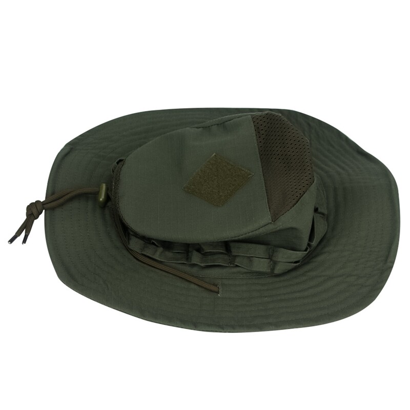 Kamufliažinė Boonie kepurė plataus krašto kibiro skrybėlė vyrams lauke sportinė žvejyba Žygiai Medžioklė Skrybėlė nuo saulės Sulankstoma minkšta kepurė