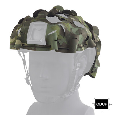 SINAIRSOFT Tactical lengvas lazeriu pjaustytas FAST šalmo dangtelis 3D kamufliažinis šalmo audinio dangtelis, skirtas kepurėms medžioti Airsoft šalmas