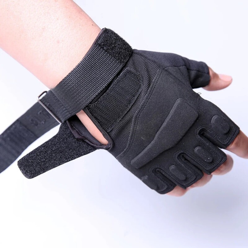 Puspirščio vyriškos pirštinės lauke Taktinės pirštinės Sportinis šaudymas Medžioklė RIDE Motociklo dviračių pirštinės Alpinizmo pirštinės