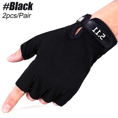 1 poros treniruočių pirštinės vyrams, moterys, sporto salės pirštinės, skirtos svorių kilnojimui, važinėjimui dviračiu, mankštai, treniruotėms, kvėpuojančios ir patogiai priglundančios pirštinės