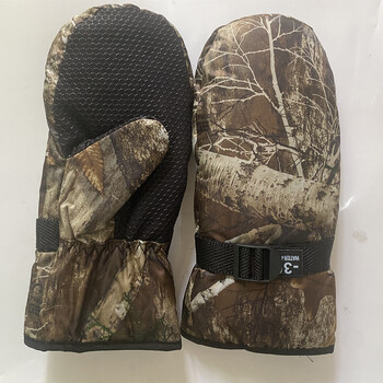 Tactical Mitten Gloves Winter Camo Gloves Υπαίθριο Κυνήγι Γάντια Καμουφλάζ χειμώνα