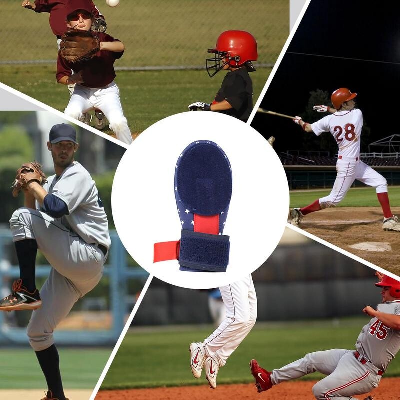 Beisbolo slankiojančios pirštinės, kvėpuojančios elastinės kairės arba dešinės rankos stumdomos pirštinės, skirtos beisbolo apsauginei beisbolo rankų apsaugai
