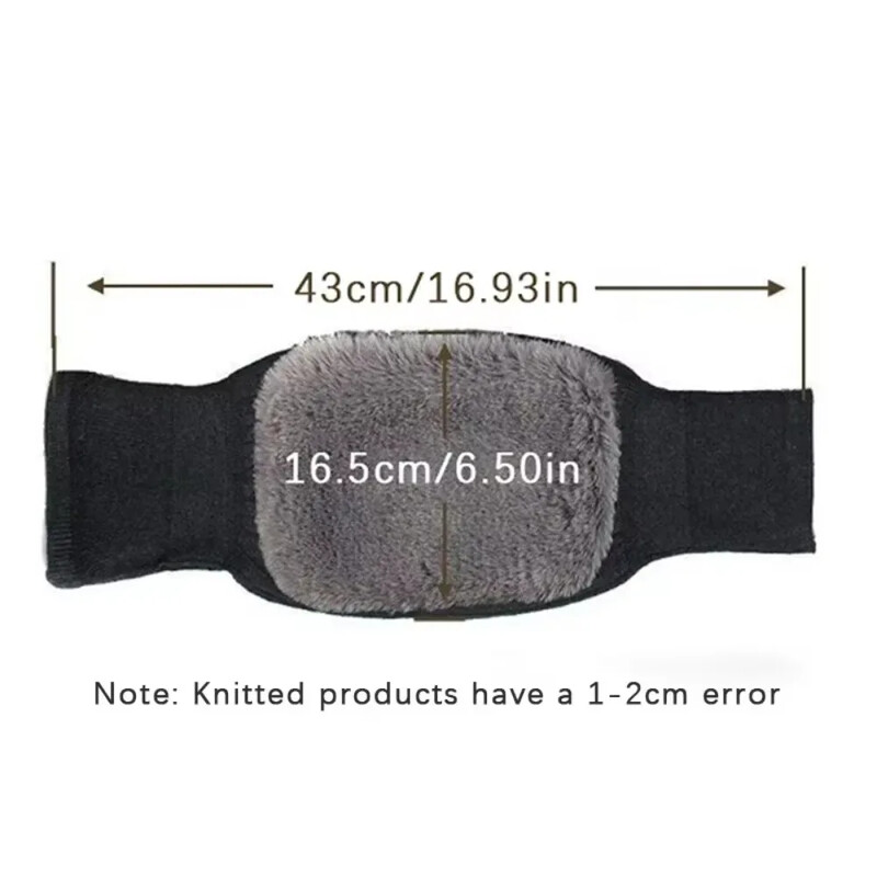 Нови 1 чифт наколенки от заешка козина за жени Зима Топли мъже Стари хора Студени крака Артрит Наколенки Поддръжка на коленете Run Протектор за коляното