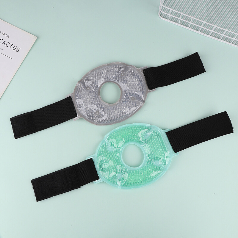 1PC Мек гел Леден компрес Каишка Студен и горещ компрес Коляни за многократна употреба Гел Ледена обвивка Протектори за прасеца на китката Протектори за глезена