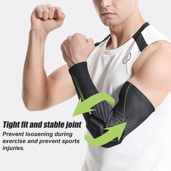 1 ΤΕΜ Sports Ebow Pads, Basketball Shooter Sleeves, Collision Avoidance Padded Ebow for Volleyball Football Baseball Cycling