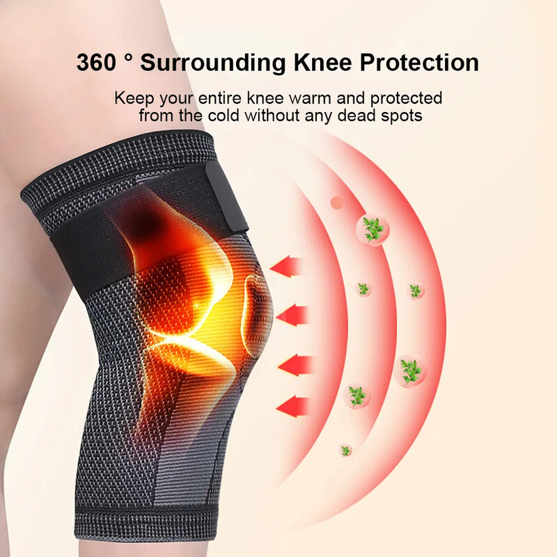 1 чифт пелин самонагряваща се превръзка наколенка наколенка нагревател за крака при ревматизъм артрит болки в ставите подобряват кръвообращението
