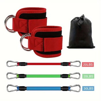 Fitness Yoga Athletics Τρέξιμο στον αστράγαλο Taekwondo Thigh Leg Rebound Step Training Portal Stretch Rope Straps