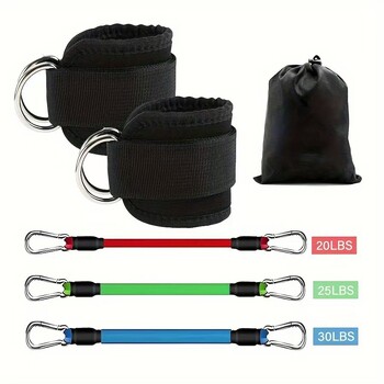 Fitness Yoga Athletics Τρέξιμο στον αστράγαλο Taekwondo Thigh Leg Rebound Step Training Portal Stretch Rope Straps