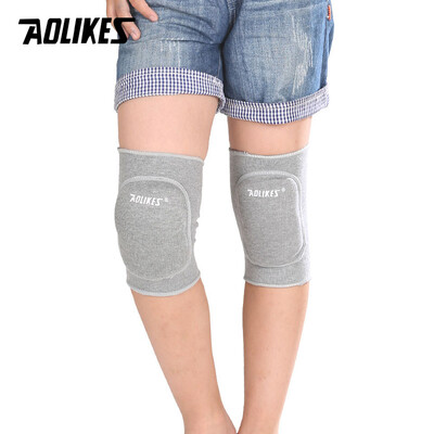 AOLIKES 1 Pair Kids Χοντρό σφουγγάρι Γόνατο Στήριγμα Χορού Βόλεϊ Τένις Επιγονατίδες Αθλητικά Γυμναστήρια Επιγονατίδες Παιδική Προστασία Γόνατου