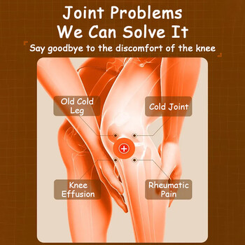 2PCS Самонагряваща се опора за коляно Подложка за коляно Топла за артрит Облекчаване на болки в ставите Колан за възстановяване от наранявания Масажор за коляното Нагревател за крака