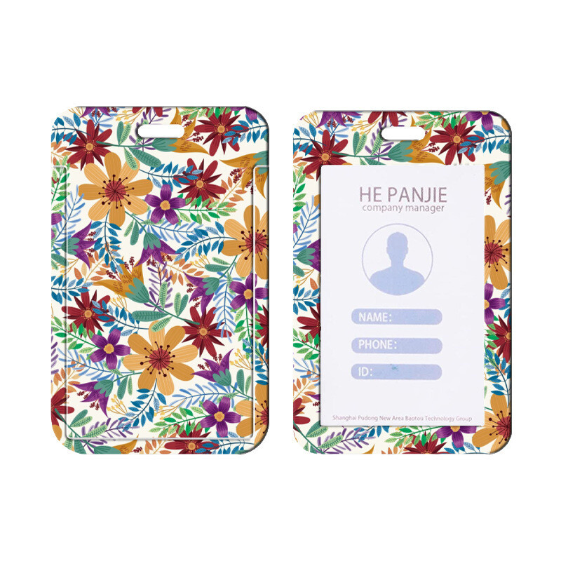 20 malih svježih cvjetnih ručnih kliznih omota, držača ID-a na zalihi, leptira, zvjezdanog neba, UV držača kartice za digitalni ispis