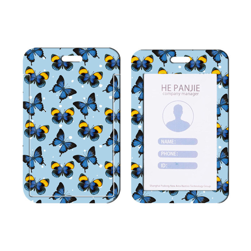 20 malih svježih cvjetnih ručnih kliznih omota, držača ID-a na zalihi, leptira, zvjezdanog neba, UV držača kartice za digitalni ispis