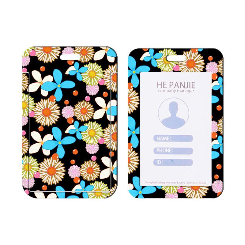 20 malih svježih cvjetnih ručnih kliznih omota, držača ID-a na zalihi, leptira, zvjezdanog neba, UV držača kartice za digitalni ispis