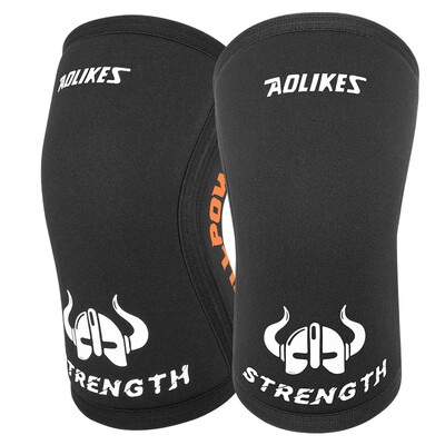 AOLIKES Ebow Sleeves 7mm (1 Pair) - Υποστήριξη αγκώνων υψηλής απόδοσης για άρση βαρών, προπόνηση βαρών και άρση δύναμης