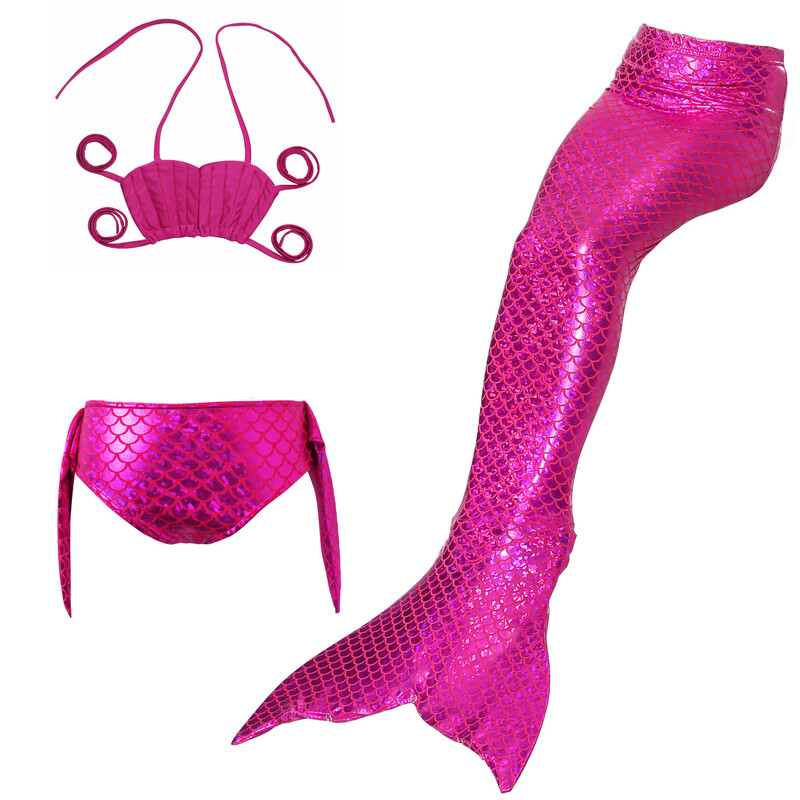 Mermaid maudymosi kostiumėliai užsienio prekyba maudymosi kostiumėliai vaikiškas eksportinis bikinis Europos ir Amerikos vaikiškų maudymosi kostiumėlių komplektas moteriškas bikinio trijų dalių komplektas