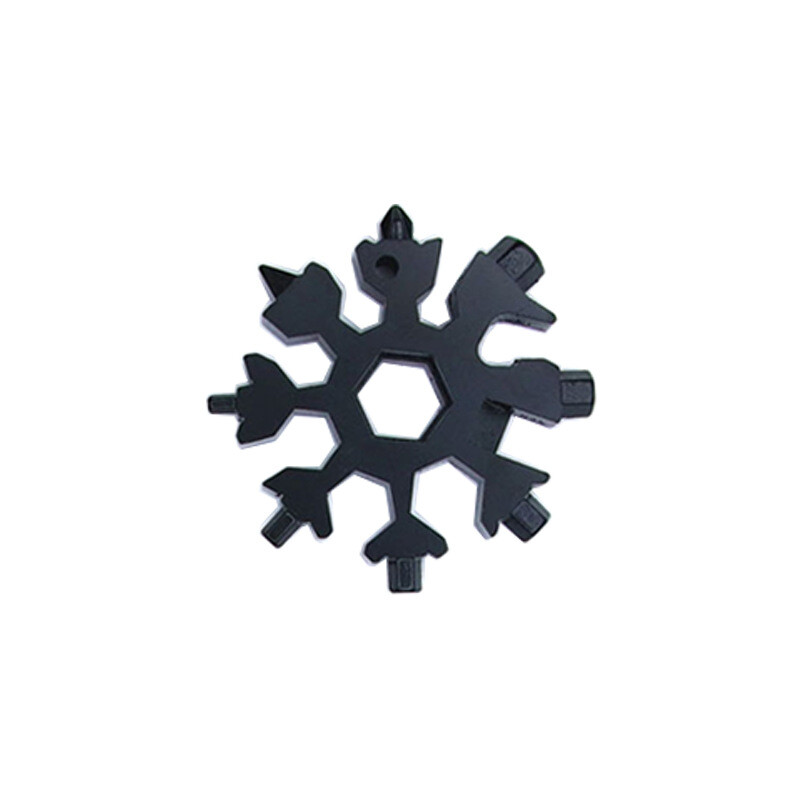 Izravna prodaja Višenamjenski ključ Snowflake Mini odvijač Unutarnji šesterokut Osmerokutni prijenosna kartica s alatom Snowflake 