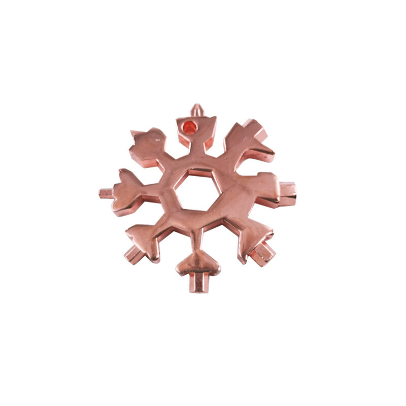 Izravna prodaja Višenamjenski ključ Snowflake Mini odvijač Unutarnji šesterokut Osmerokutni prijenosna kartica s alatom Snowflake 