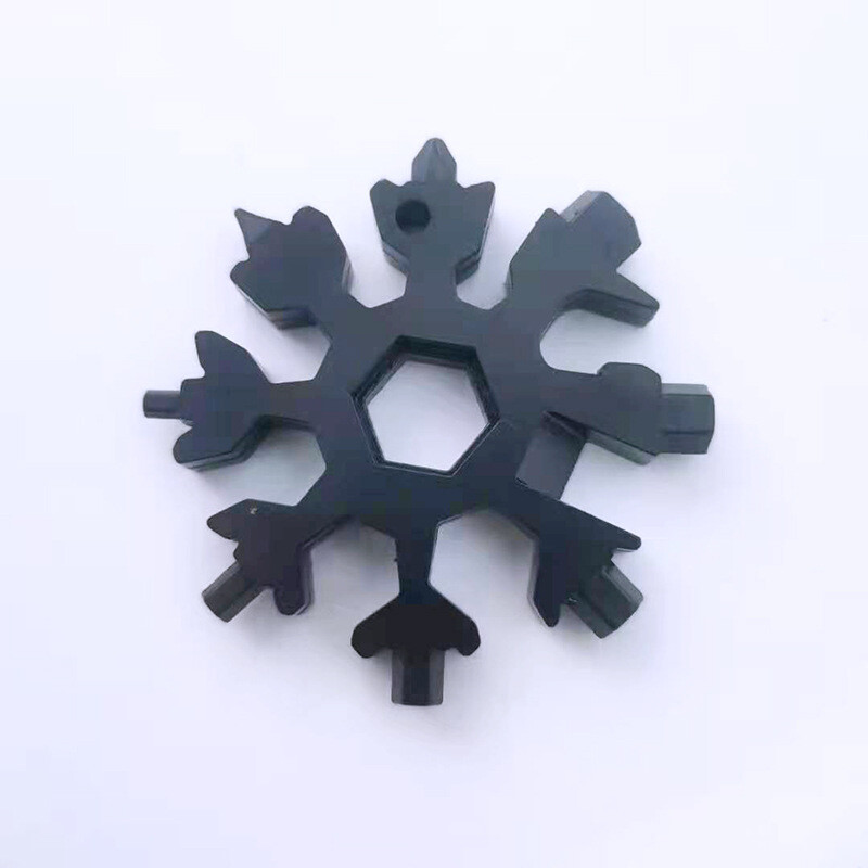 Izravna prodaja Višenamjenski ključ Snowflake Mini odvijač Unutarnji šesterokut Osmerokutni prijenosna kartica s alatom Snowflake 