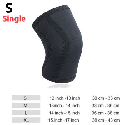 1 PC Squat 7mm μανίκια γονάτων Υποστήριξη ανδρών Γυναικών Γυμναστήριο Αθλητικά Συμπίεση Neoprene Knee Protector Fitness Gym Fit Weightlifting