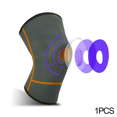 1PCS Fitness Running Ποδηλασία Σιδεράκια Στήριξης Γόνατου Ελαστικό νεοπρένιο Αθλητισμός Επιγονατίδα Συμπίεσης Μανίκι για Μπάσκετ Βόλεϊ
