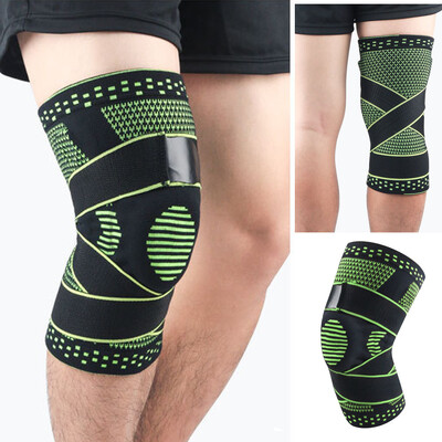 1PC Volleyball Soccer Sports Knee Pads for Gym, Powerlifting,Crossfit Knee Guard Support Sleeve Support Protection Pain, Arthrosis