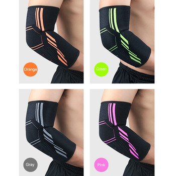 JUUMMP Sports Elbow Brace Compression Support Sleeve за тендонит, тенис лакът, лечение на голф лакът, намаляване на болката в ставите