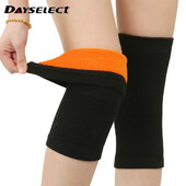 1 Pair Anti Cold Knee Pads Plus Gold Velvet Prevent Arthritis Keep Warm Προστατευτικό γόνατος Υποστήριξη αναπνέοντος παχύρρευστου γόνατου