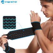 1 τεμ. Wristband Υποστήριξη καρπού Weight Lifting Gym Training Wrist Support Brace Strap Wrap Crossfit Powerlifting Wrist Brace Strap
