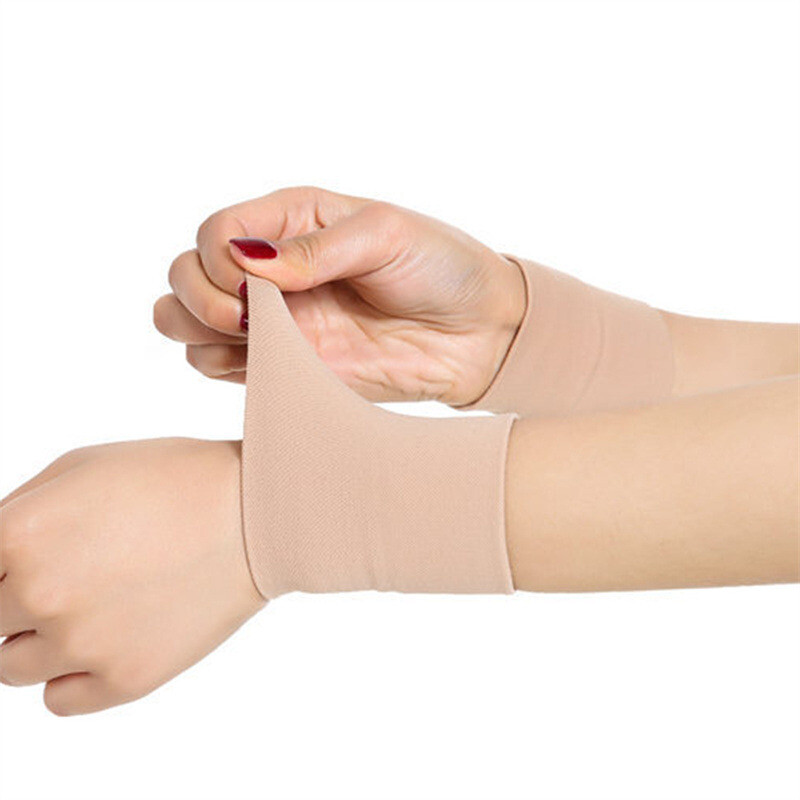 Спортна компресионна защитна лента за китка Скоба за китка за упражнения Мек маншет за китка Дишаща опора за китката Протектор за китката