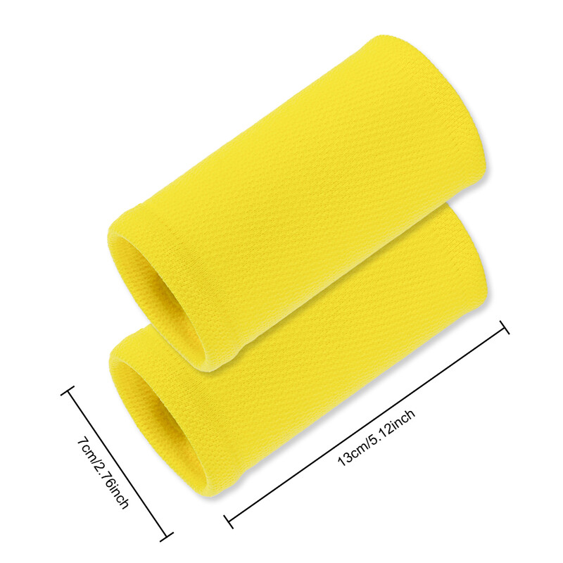 Лента за изпотяване на китката, изработена от високоеластичен материал, удобна защита срещу натиск, атлетични ленти за китки, ленти за ръце, спортни тенис ленти