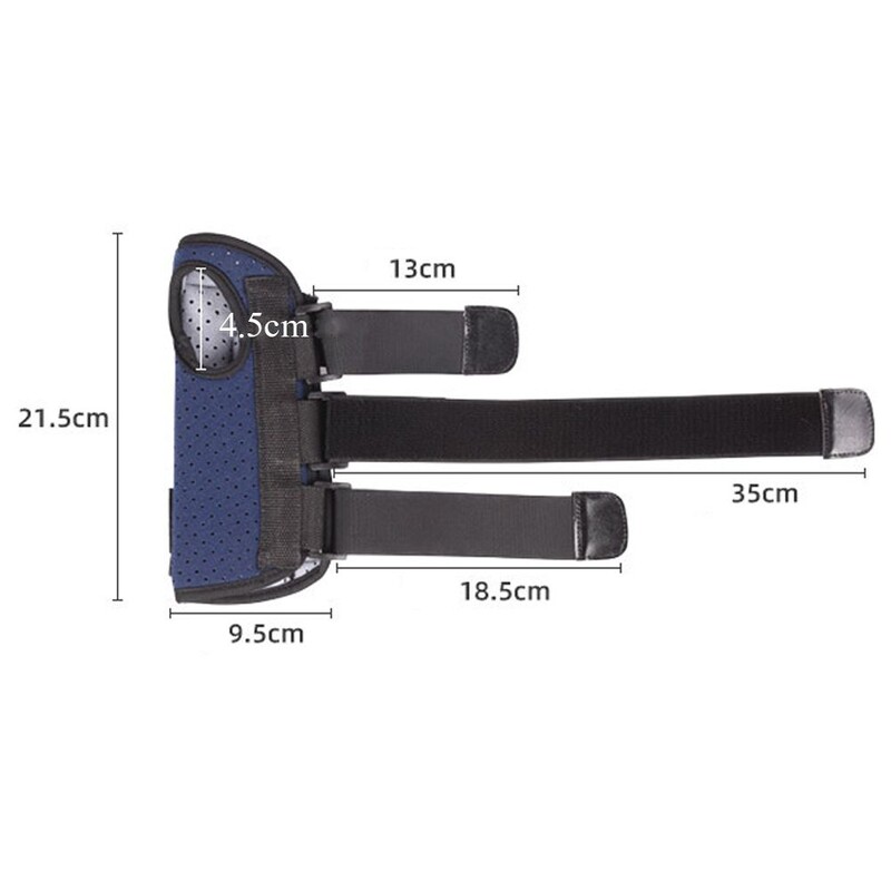 Шина за фрактура на тунел Имобилайзер за артрит Синдром на карпалния тунел Шина за опора на китката Регулируема лента за ръка